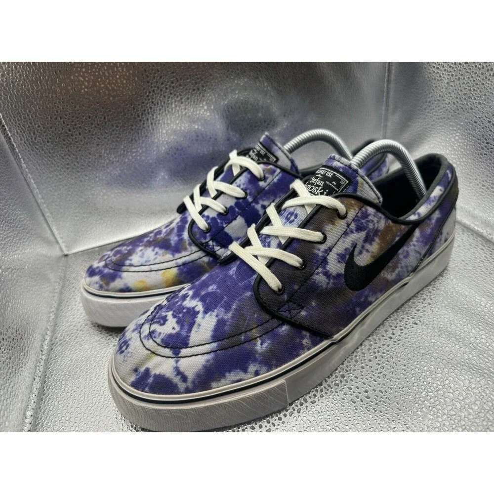 RARE Sz 10‎ - Nike SB Zoom Stefan Janoski PR QS Purple Tie Dye 678472-104